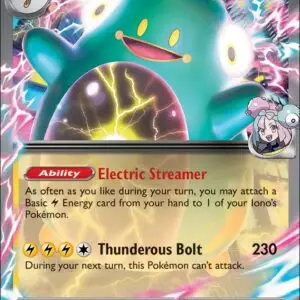 Karta Pokémon: Journey Together - 053 - Iono's Bellibolt ex