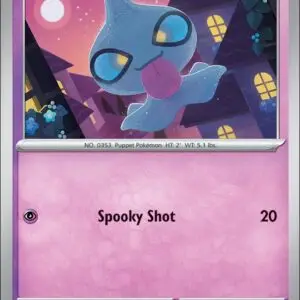 Karta Pokémon: Journey Together - 059 - Shuppet (Reverse Holo)