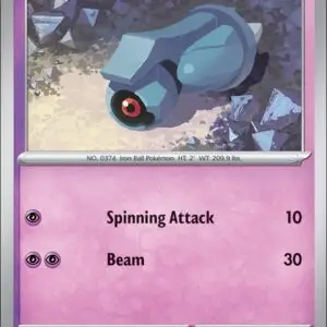 Karta Pokémon: Journey Together - 061 - Beldum (Reverse Holo)
