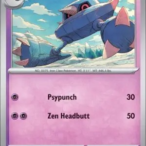 Karta Pokémon: Journey Together - 062 - Metang (Reverse Holo)