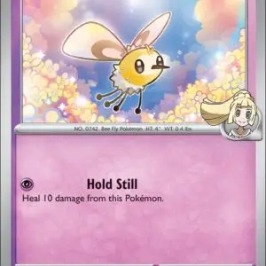 Karta Pokémon: Journey Together - 066 - Lillie's Cutiefly (Reverse Holo)