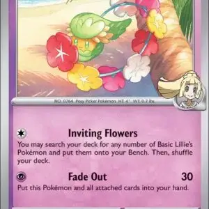 Karta Pokémon: Journey Together - 068 - Lillie's Comfey (Reverse Holo)