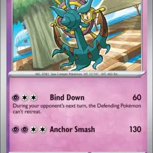 Karta Pokémon: Journey Together - 070 - Dhelmise (Reverse Holo)