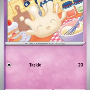 Karta Pokémon: Journey Together - 074 - Milcery (Reverse Holo)