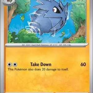 Karta Pokémon: Journey Together - 081 - Pupitar (Reverse Holo)