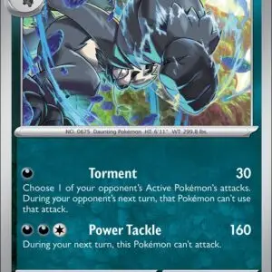 Karta Pokémon: Journey Together - 099 - Pangoro (Reverse Holo)