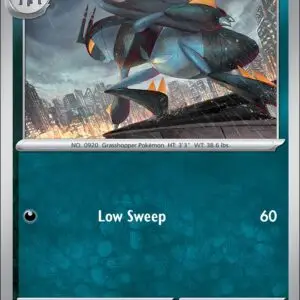 Karta Pokémon: Journey Together - 100 - Lokix (Reverse Holo)