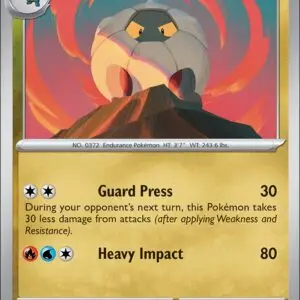 Karta Pokémon: Journey Together - 113 - Shelgon (Reverse Holo)