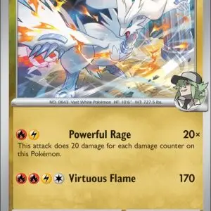 Karta Pokémon: Journey Together - 116 - N's Reshiram (Reverse Holo)