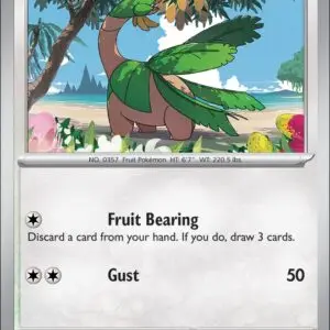 Karta Pokémon: Journey Together - 123 - Tropius (Reverse Holo)