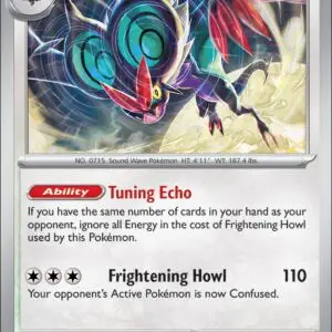 Karta Pokémon: Journey Together - 128 - Noivern (Reverse Holo)