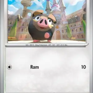 Karta Pokémon: Journey Together - 139 - Lechonk (Reverse Holo)