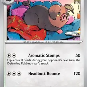 Karta Pokémon: Journey Together - 140 - Oinkologne (Reverse Holo)