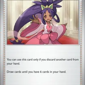 Karta Pokémon: Journey Together - 149 - Iris's Fighting Spirit (Reverse Holo)