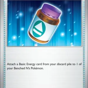 Karta Pokémon: Journey Together - 153 - N's PP Up (Reverse Holo)