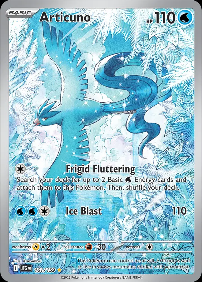 Karta Pokémon: Journey Together - 161 - Articuno