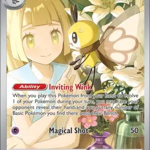 Karta Pokémon: Journey Together - 164 - Lillie's Ribombee