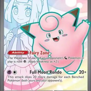 Karta Pokémon: Journey Together - 173 - Lillie's Clefairy ex