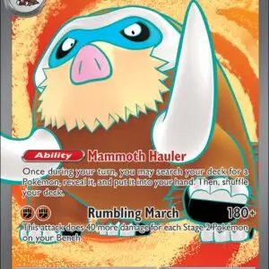 Karta Pokémon: Journey Together - 174 - Mamoswine ex