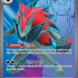 Karta Pokémon: Journey Together - 175 - N's Zoroark ex