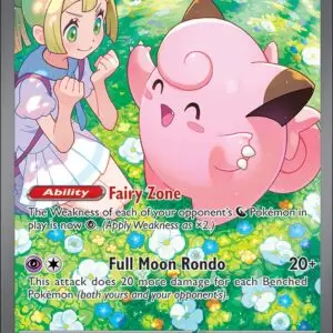 Karta Pokémon: Journey Together - 184 - Lillie's Clefairy ex