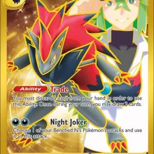Karta Pokémon: Journey Together - 189 - N's Zoroark ex