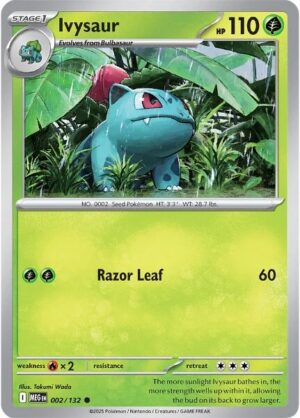 Karta Pokémon: Mega Evolution - 002 - Ivysaur