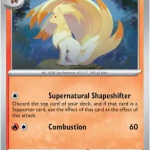 Karta Pokémon: Mega Evolution - 020 - Ninetales (Reverse Holo)