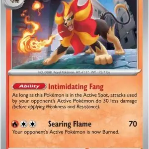 Karta Pokémon: Mega Evolution - 024 - Pyroar (Reverse Holo)