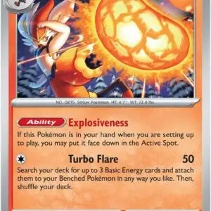 Karta Pokémon: Mega Evolution - 028 - Cinderace (Reverse Holo)