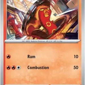 Karta Pokémon: Mega Evolution - 029 - Sizzlipede (Reverse Holo)