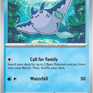 Karta Pokémon: Mega Evolution - 032 - Mantine (Reverse Holo)