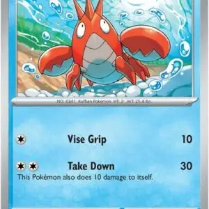 Karta Pokémon: Mega Evolution - 033 - Corphish (Reverse Holo)
