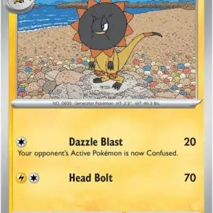 Karta Pokémon: Mega Evolution - 053 - Heliolisk (Reverse Holo)