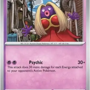 Karta Pokémon: Mega Evolution - 057 - Jynx (Reverse Holo)