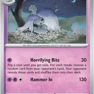 Karta Pokémon: Mega Evolution - 066 - Houndstone (Reverse Holo)