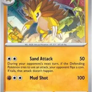 Karta Pokémon: Mega Evolution - 069 - Sandslash (Reverse Holo)