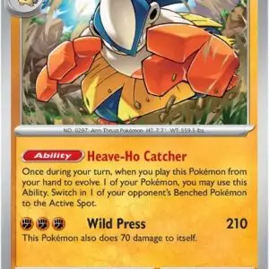 Karta Pokémon: Mega Evolution - 073 - Hariyama (Reverse Holo)