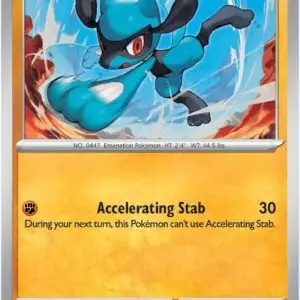 Karta Pokémon: Mega Evolution - 076 - Riolu (Reverse Holo)