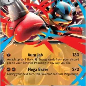 Karta Pokémon: Mega Evolution - 077 - Mega Lucario ex