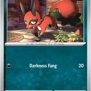 Karta Pokémon: Mega Evolution - 089 - Nickit (Reverse Holo)