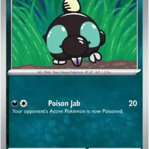 Karta Pokémon: Mega Evolution - 091 - Shroodle (Reverse Holo)