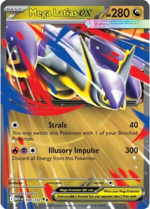 Karta Pokémon: Mega Evolution - 100 - Mega Latias ex
