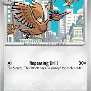 Karta Pokémon: Mega Evolution - 103 - Fearow (Reverse Holo)