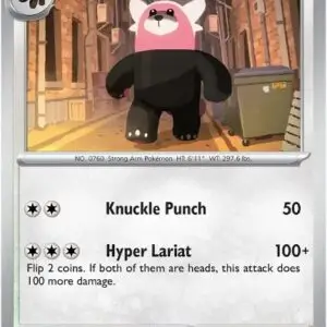 Karta Pokémon: Mega Evolution - 112 - Bewear (Reverse Holo)