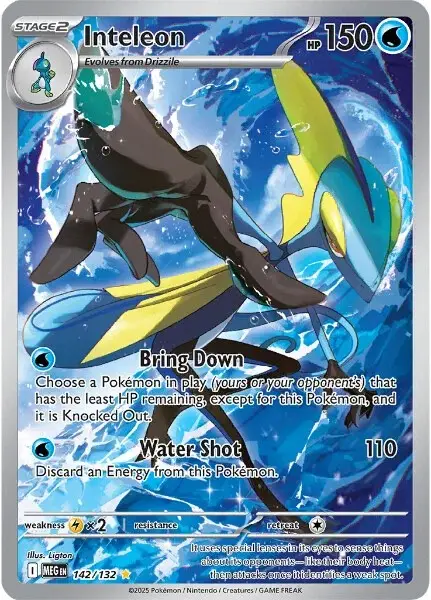 Karta Pokémon: Mega Evolution - 142 - Inteleon
