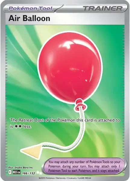 Karta Pokémon: Mega Evolution - 166 - Air Balloon