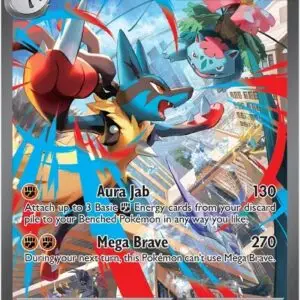 Karta Pokémon: Mega Evolution - 179 - Mega Lucario ex