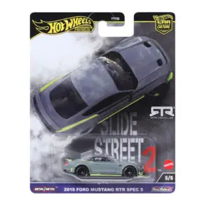 2018 Ford Mustang RTR Spec Hot Wheels Premium Car Culture Slide Street 2