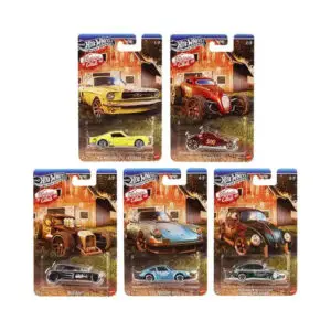 Zestaw Hot Wheels Silver Series Vintage Club 1968 5 szt.